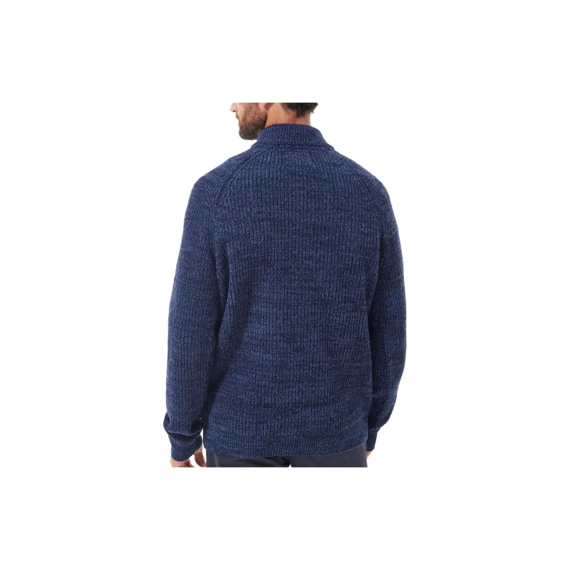 BARBOUR Horseford Half-Zip Jumper Sweater Men's Marine Blue-3