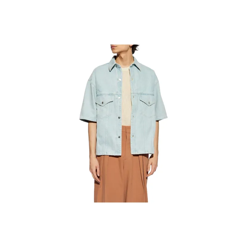 NANUSHKA Jorge Denim Shirt-1