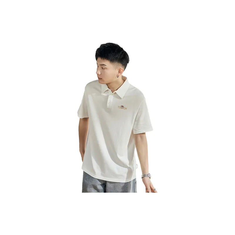 Tonlion Polo Shirt Men's Light Heather Gray-3