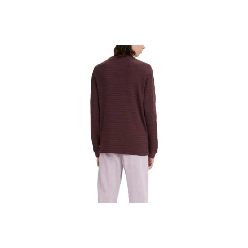 Levis T-Shirts Men Burgundy-3
