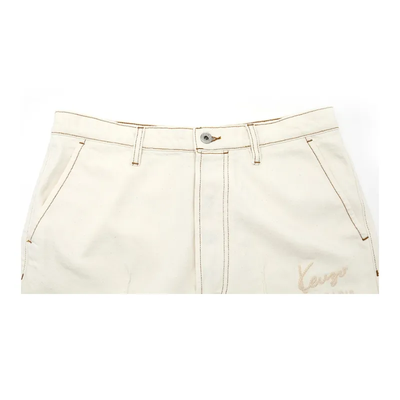 KENZO Creations Relaxed Straight Shorts-6