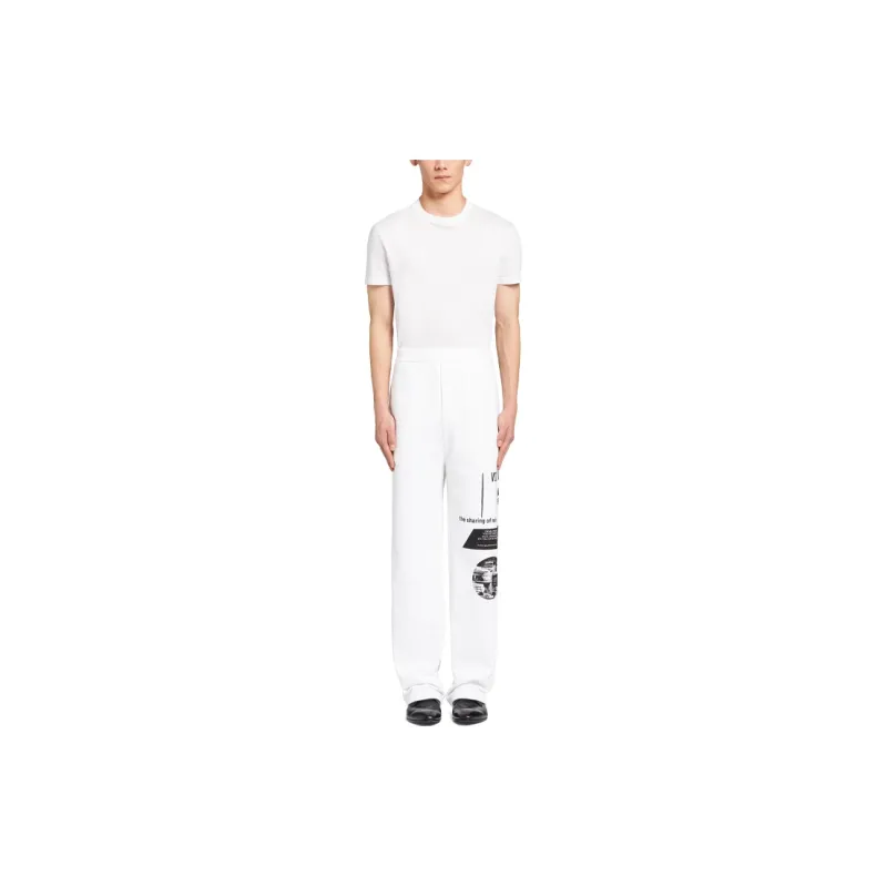 PRADA Casual Pants Men White-3