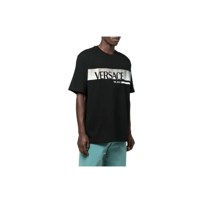 VERSACE FW22 T Shirt Men's Black-3
