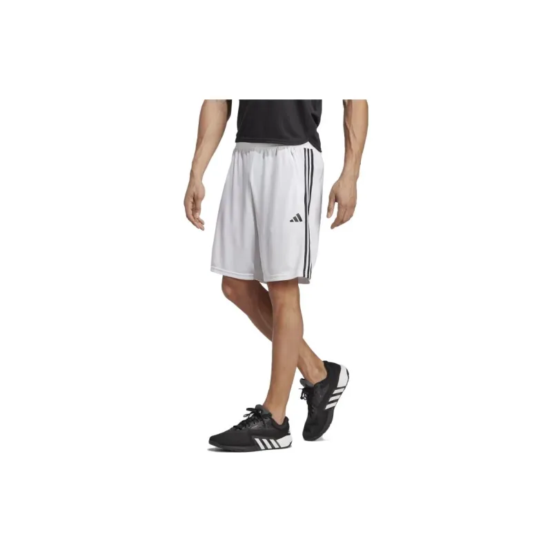 Adidas Train Essentials Pique 3 Stripes Shorts-2