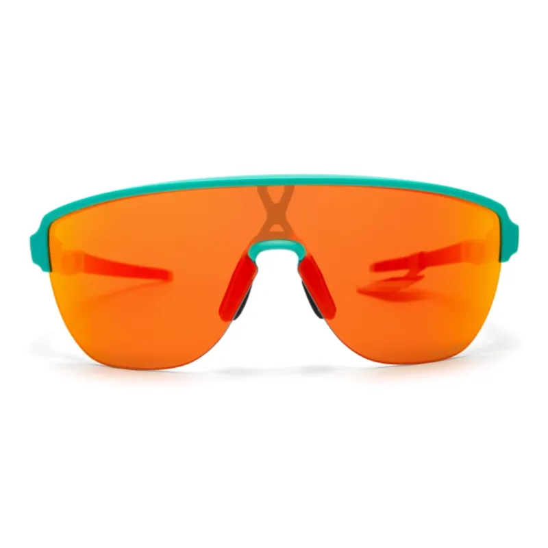 Oakley Plate Frame Irregular Shape Sunglasses Unisex Light Blue-2