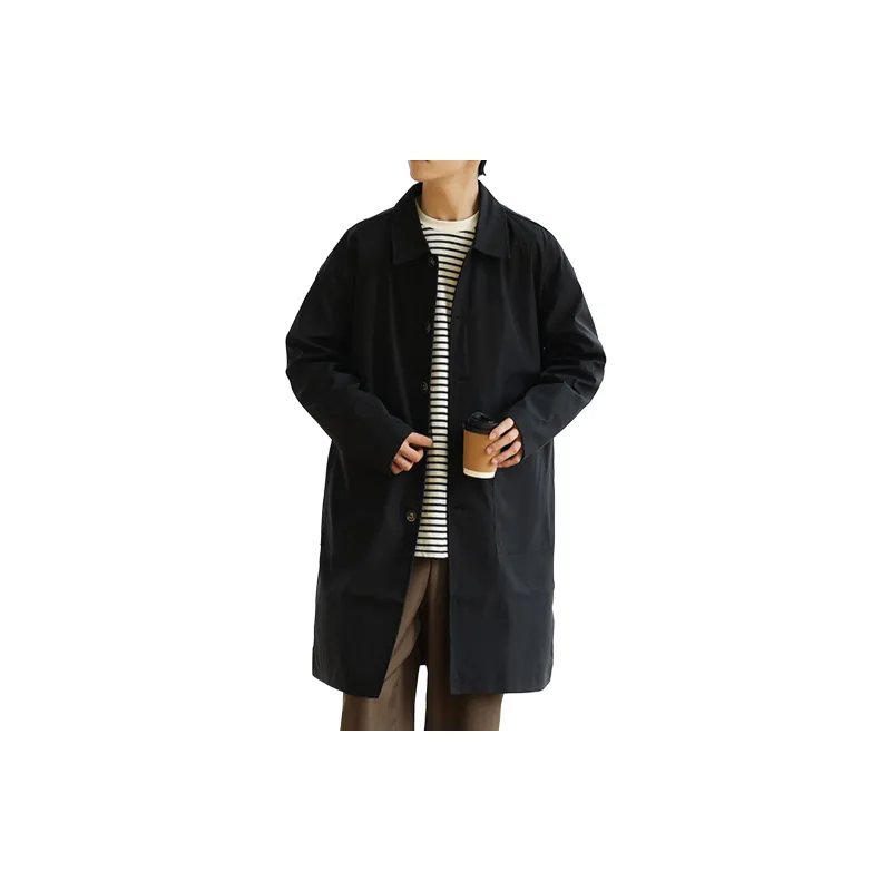 G.M BONNEY Trench Coats Unisex-1