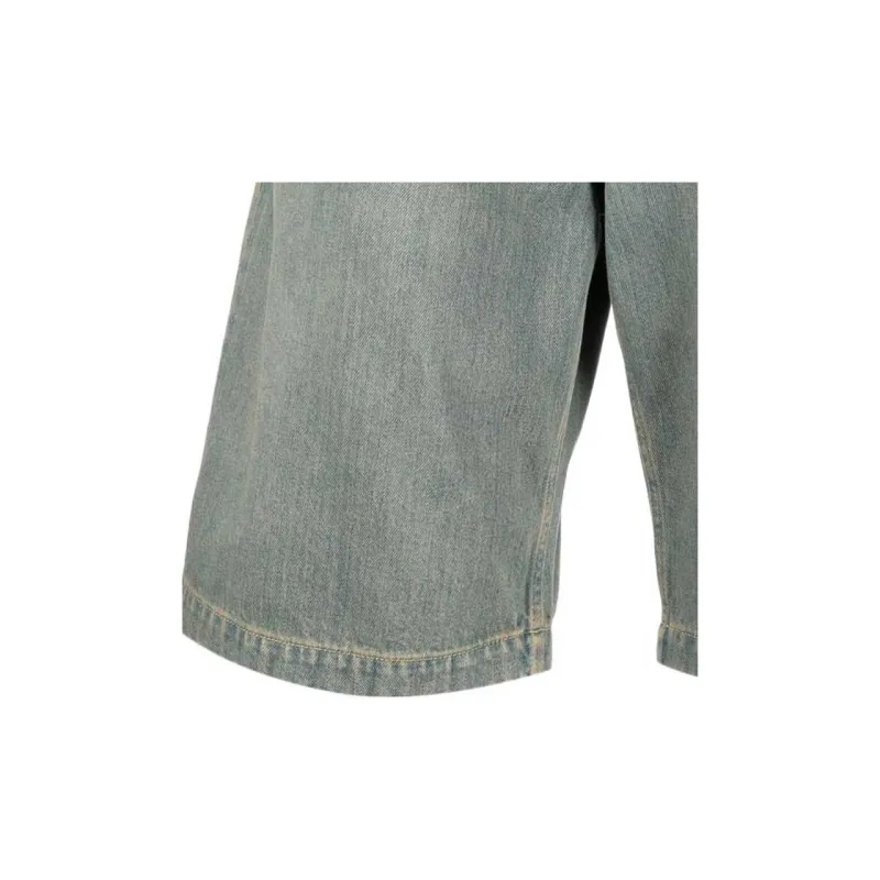 Lanvin SS22 Denim Shorts Men's Blue-4