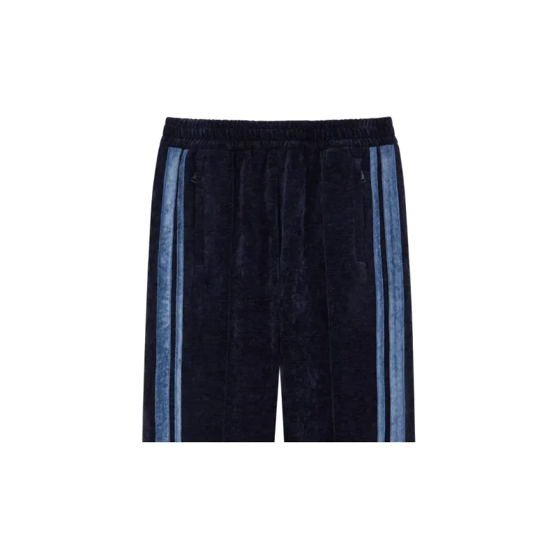 KARL LAGERFELD Knitted Sports Pants Men's Dark Blue-2