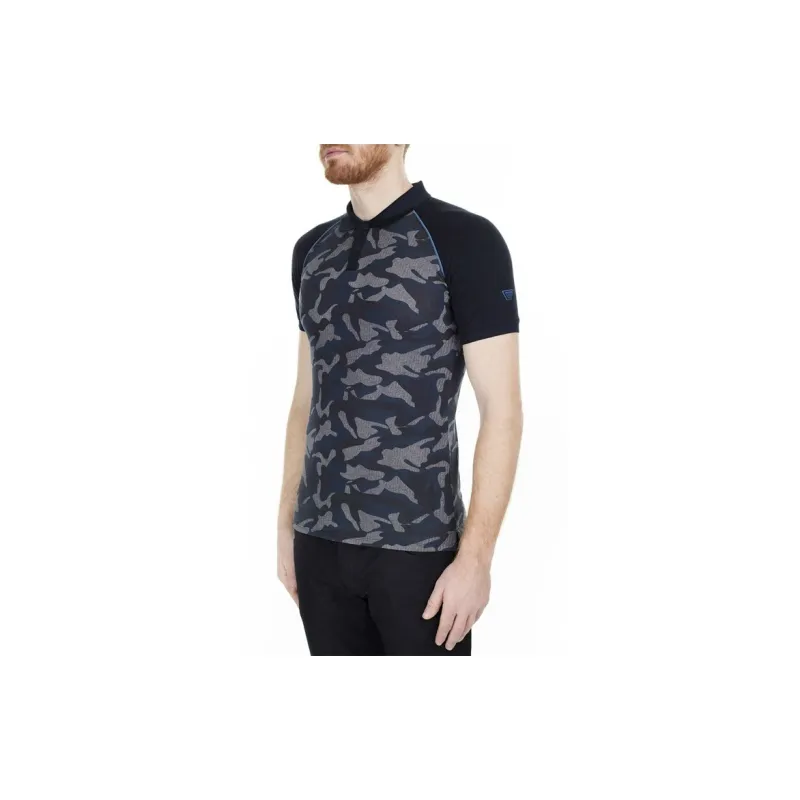 ARMANI JEANS Polo Shirts Men Black-3
