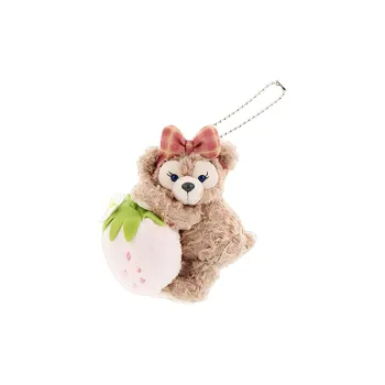Disney ShellieMay Duffy And Friends Heart Shaped Strawberry Collection Dolls Plush Pendant 9cm High