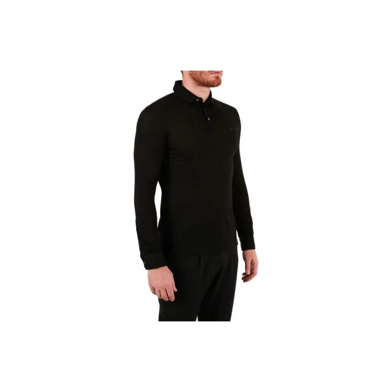 EMPORIO ARMANI Polo Shirt Men's Black-3