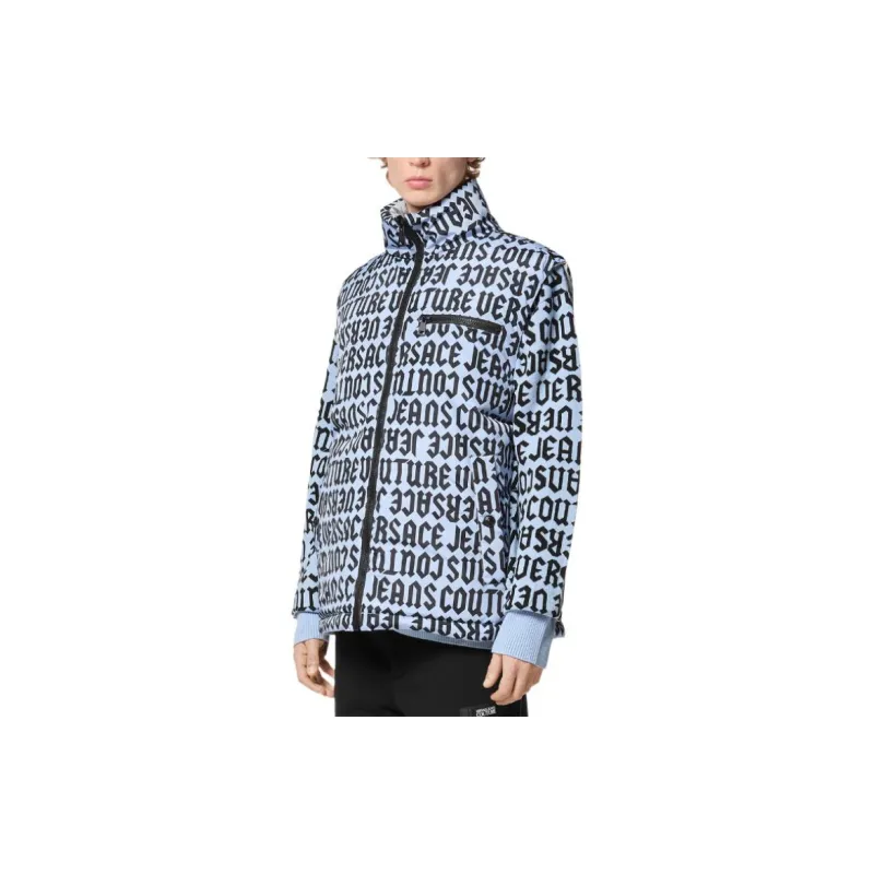 VERSACE JEANS COUTURE SS24 Down Jacket Men's Blue-4