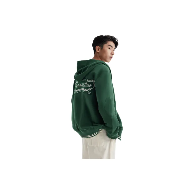 Mitchell Ness Jackets Unisex Green-5