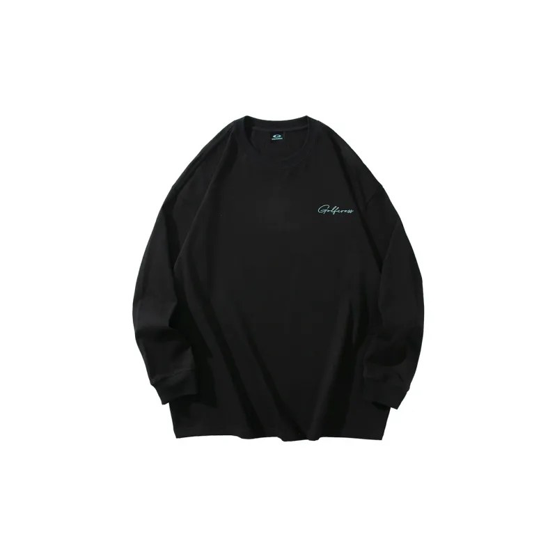 GOLFCROSS T Shirts Unisex Black-1