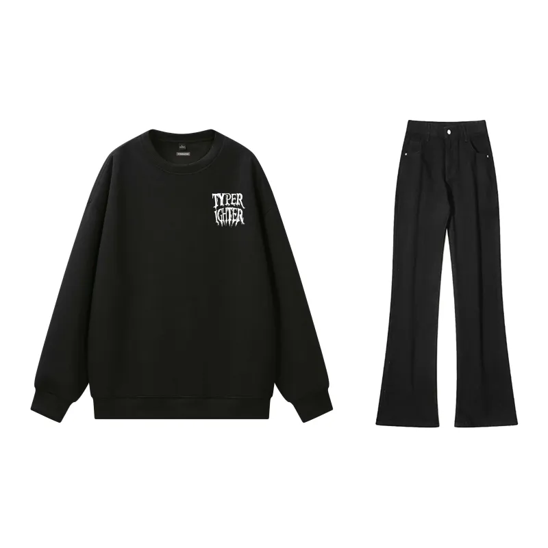 TYPERIGHTER Sweatshirt Set Unisex-1