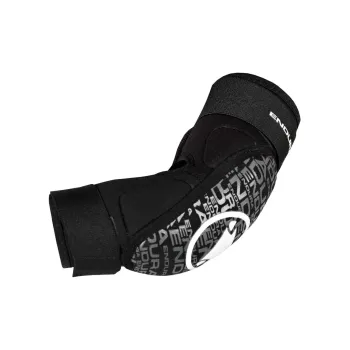 ENDURA Elbow Pads Breathable Protective Black Polyester PU Nylon Neoprene Kids'