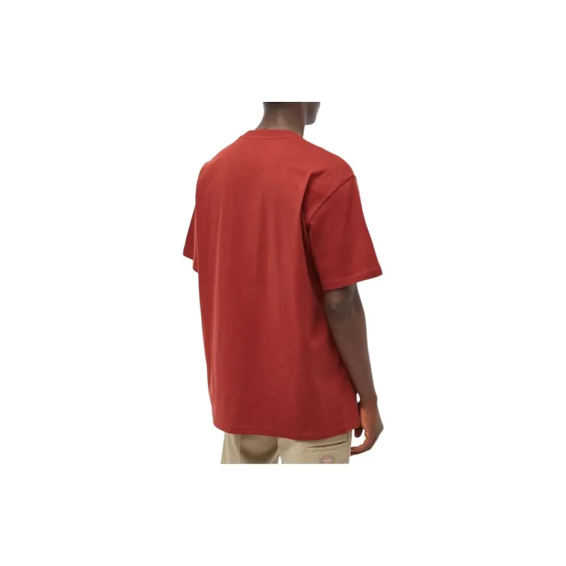 Dickies T Shirt Men's Brick Red-2