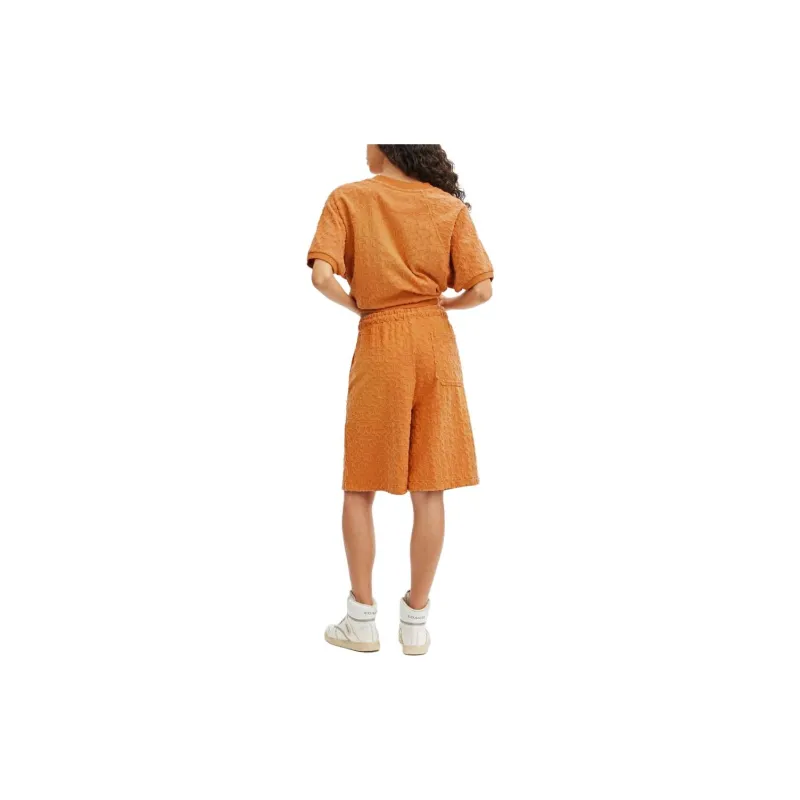 COACH SS23 Casual Shorts Unisex Orange-3