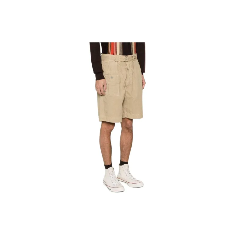 Polo Ralph Lauren Logo Patch Belted Shorts-3