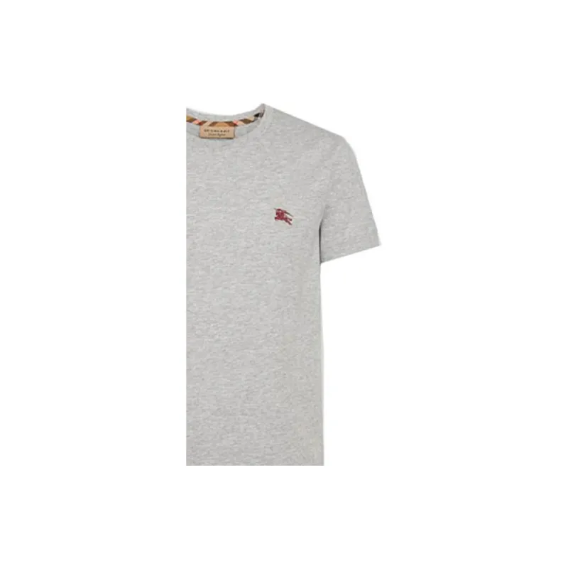 Burberry T Shirts Men Gray-4