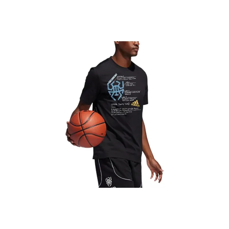 Adidas Donovan Mitchell T-Shirt Men's Black-2