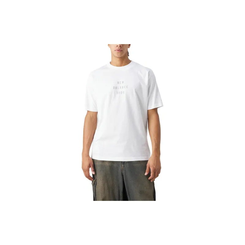 New Balance T Shirt Men's White-6