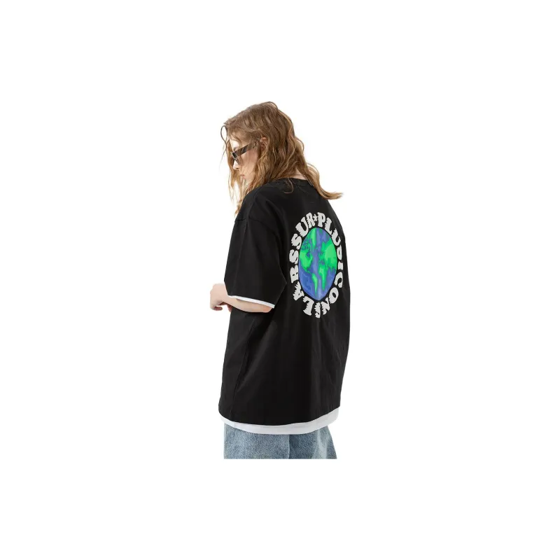 ICONS Lab Drop Shoulder Sleeve T-Shirt Unisex-4