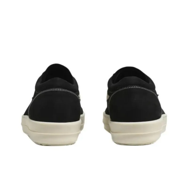 RICK OWENS Porterville Vintage Low Black Milk Nubuck-4