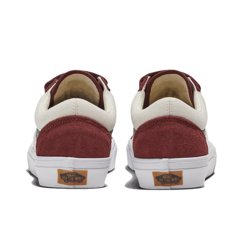 Old Skool Vans Velcro 'Burgundy'-2