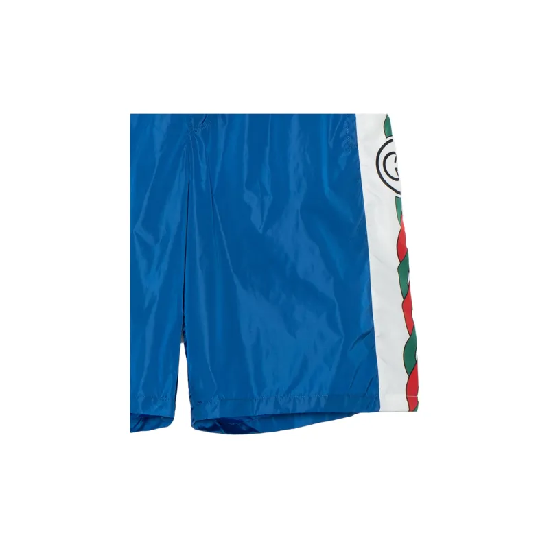 GUCCI Interlocking G Print Waterproof Nylon Shorts-3
