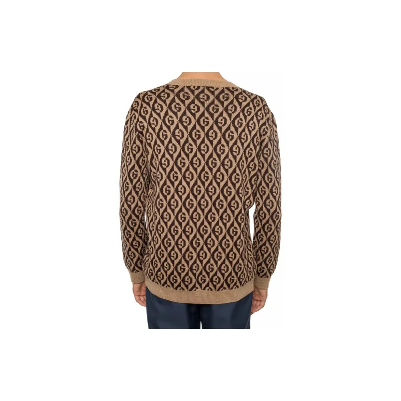 GUCCI Sweaters Men Brown-3