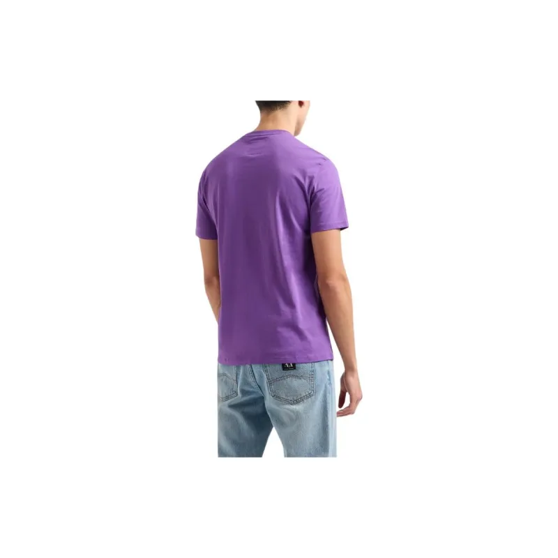 ARMANI EXCHANGE SS24 T Shirt Men's Purple-2