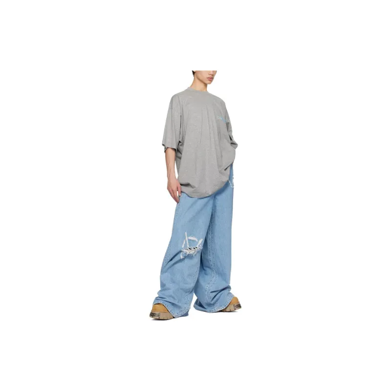 Vetements T-Shirts Men Gray-2