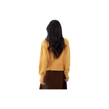 La Chapelle Knitwear Women's Ginger Yellow