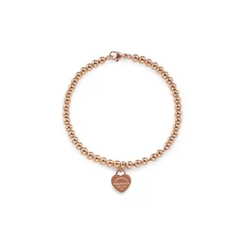 TIFFANY & CO. Return To Tiffany Collection Bracelets Women's Rose Gold