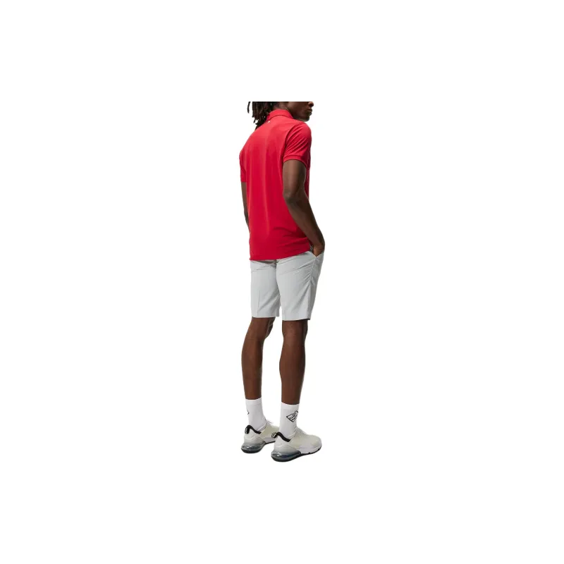 J.Lindeberg Tour Tech Slim Fit Polo Shirt Men's Red-2
