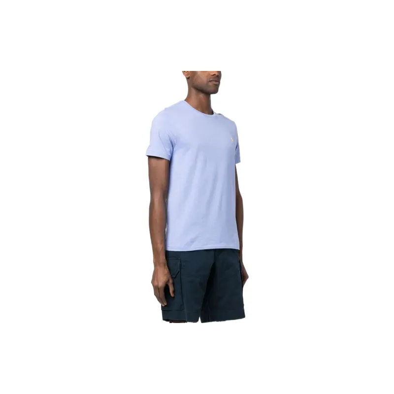 Polo Ralph Lauren T Shirts Men Light Purple-3