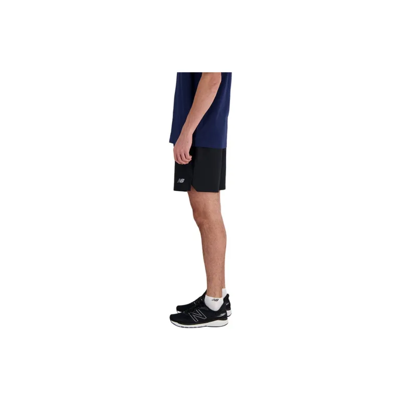 New Balance Tech Knit Short 7 Casual Shorts Men's Black-4