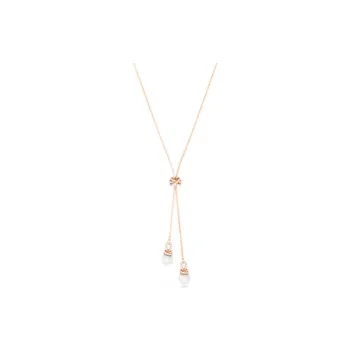 Swarovski Originally Rose Gold Tone Plated Necklaces Women's Rose Gold