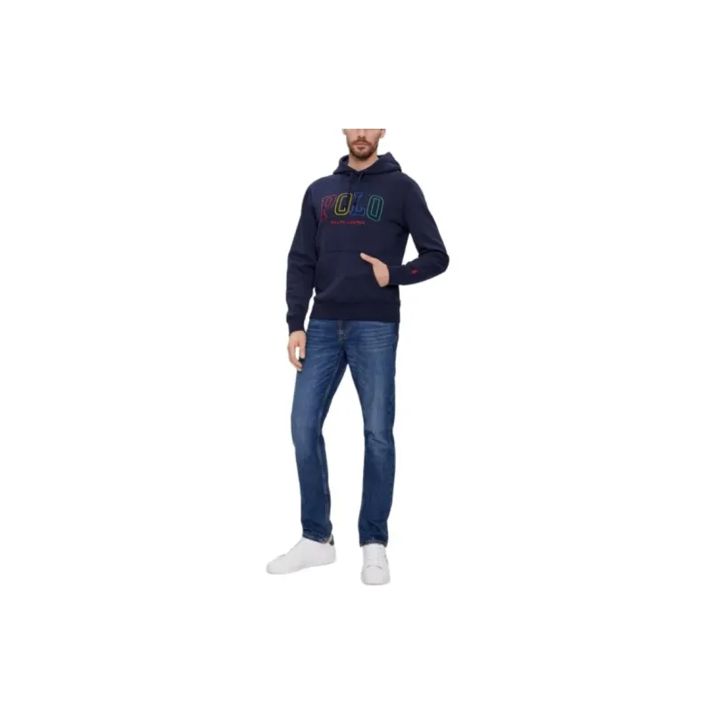 Polo Ralph Lauren Logo Embroidered Drawstring Hoodie-2