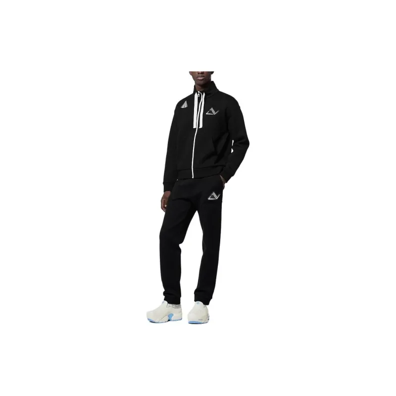 LOUIS VUITTON Knitted Sweatpants Men's Black-2