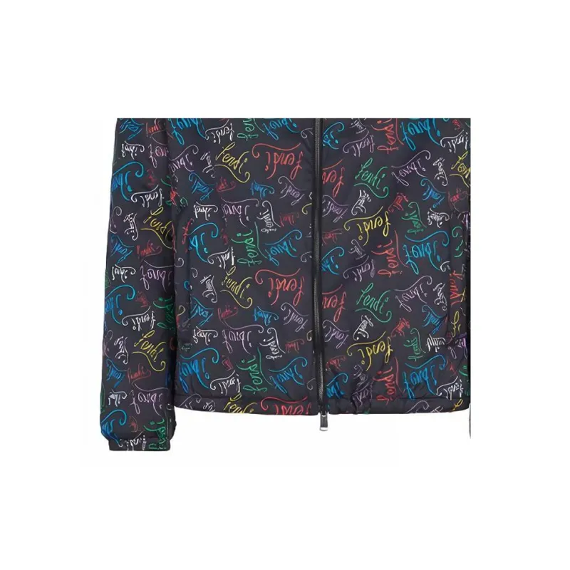FENDI X Noel Fielding Print Reversible Jacket-4