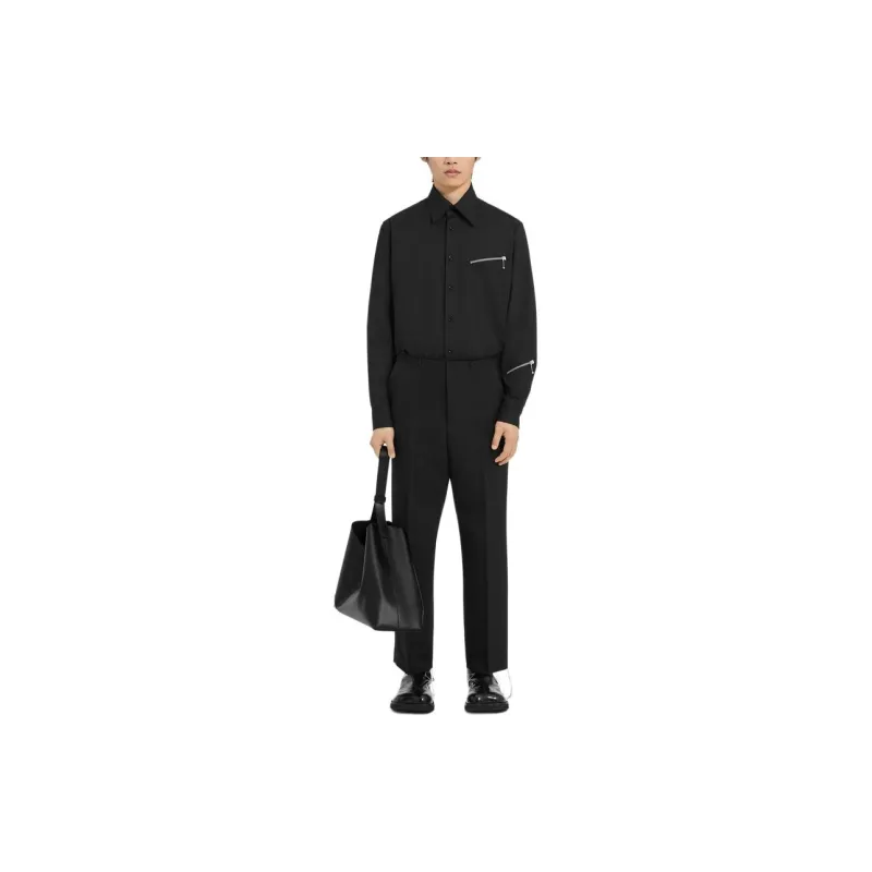 MM6 Maison Margiela FW24 Suit Trouser Men's Black-1