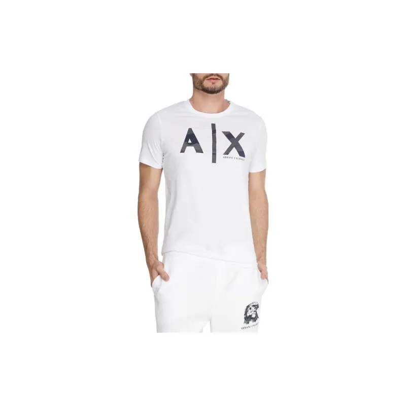 ARMANI EXCHANGE T Shirts Men White-1