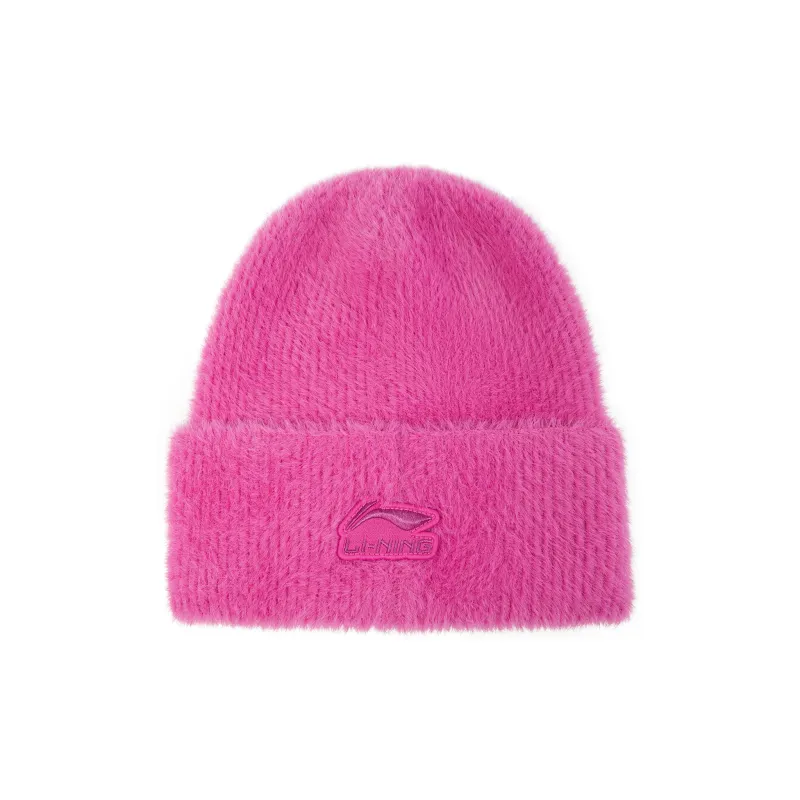 LiNing Polyamide Beanies Unisex Pink-1