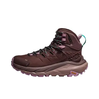 HOKA ONE ONE Kaha 2 Anti Slip Wear Resistant High Top Trekking Shoes Women's Umber