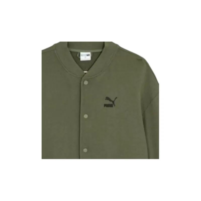 PUMA Jackets Unisex Army Green-4