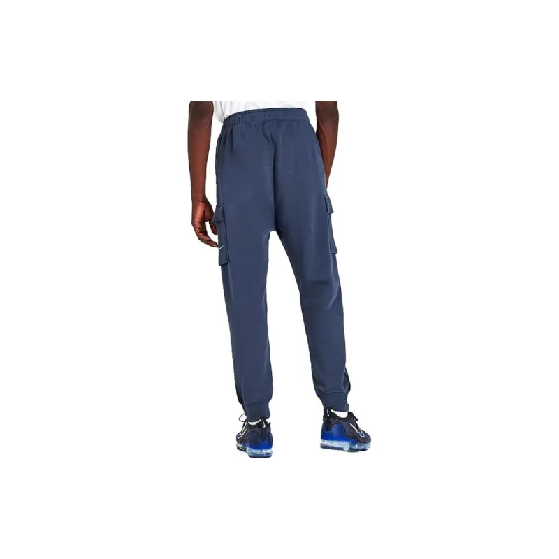 Nike Knitted Sweatpants Men Navy Blue-3