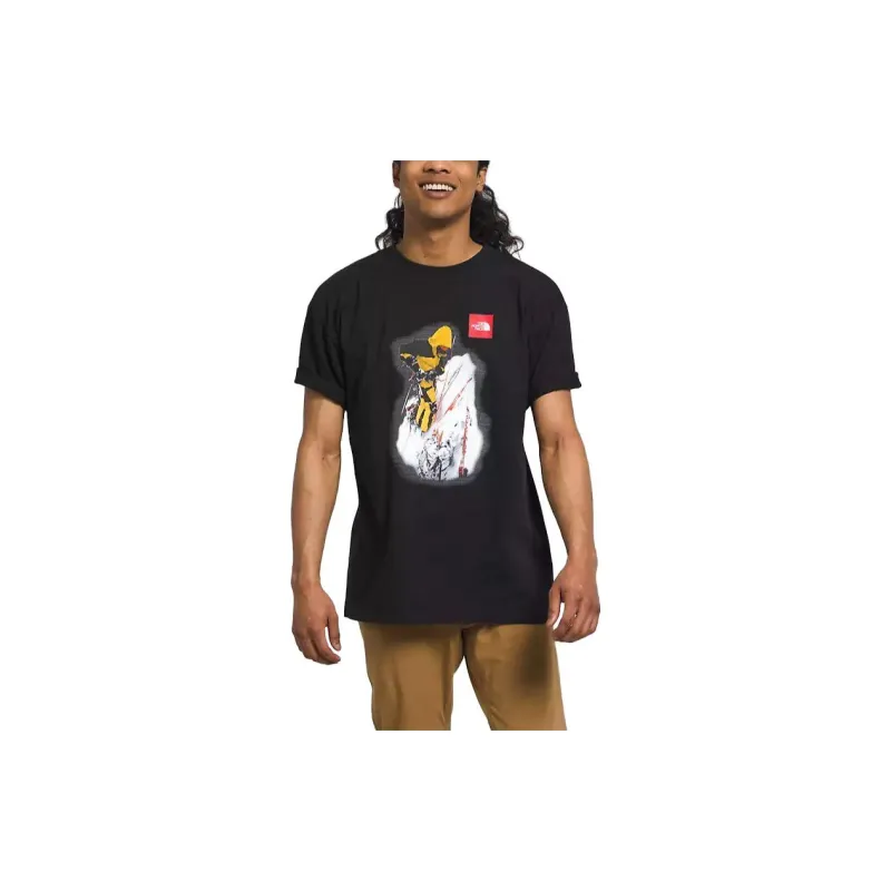 THE NORTH FACE Short Sleeve Heavyweight Relaxed Tee T Shirt Men's Black-1