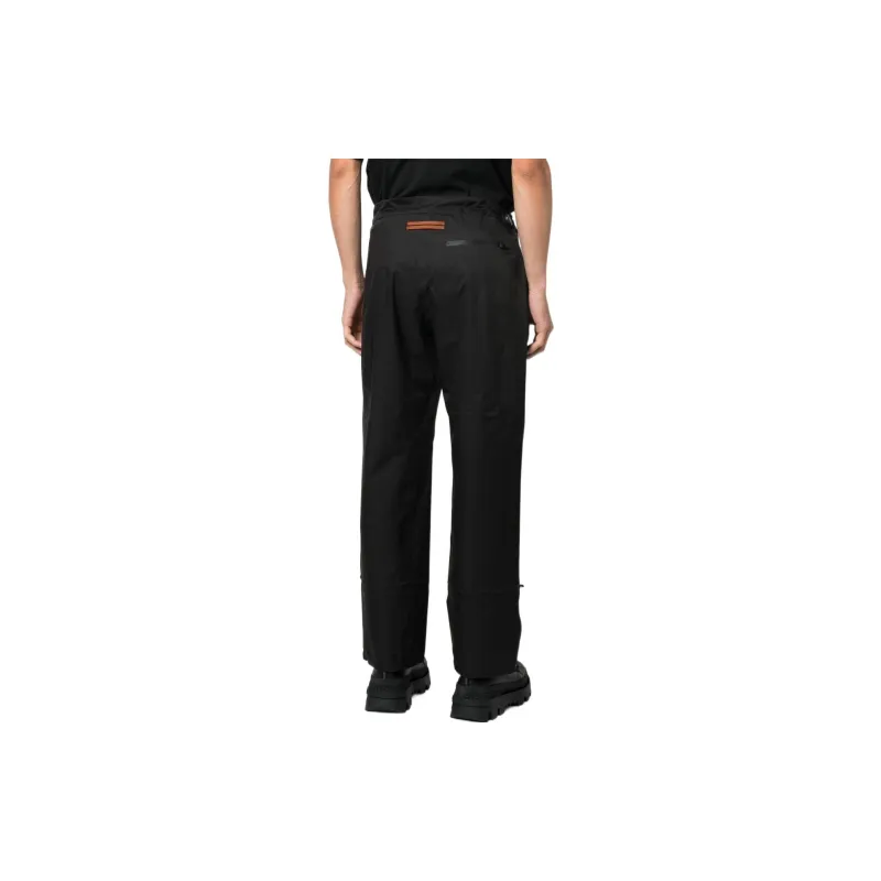 Zzegna High Waist Straight Leg Trousers-2